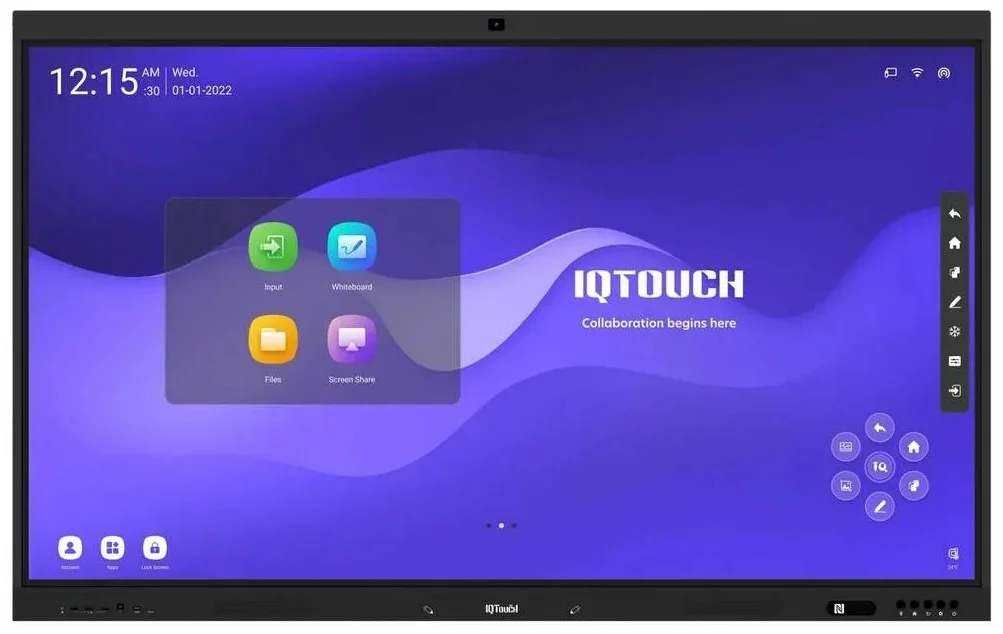 Интерактивная доска IQTouch LED TE1200 Pro 75"