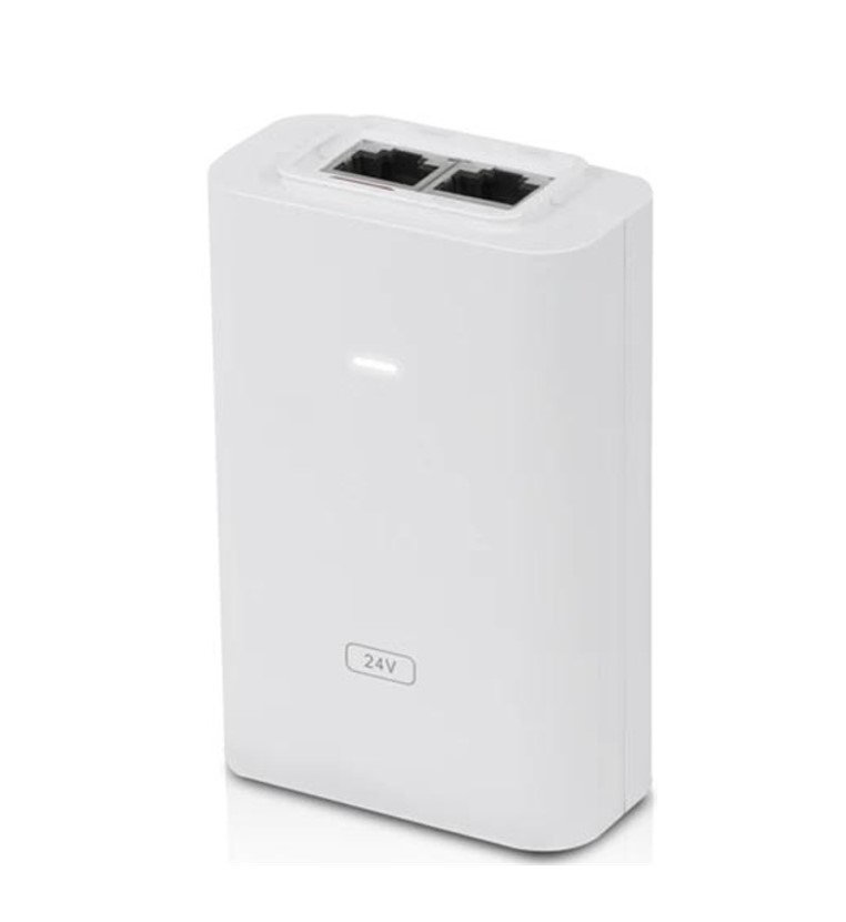 Инжектор PoE Ubiquiti POE-24-24W-WH белый купить,NaN
