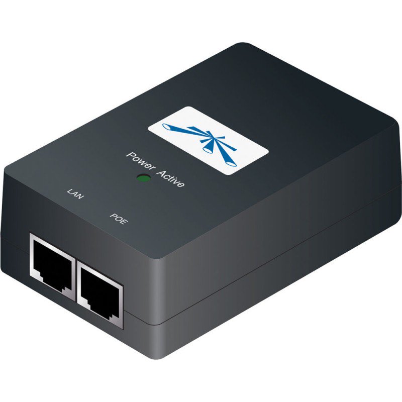 Инжектор PoE Ubiquiti GBE POE-48-24W-G черный купить,10480