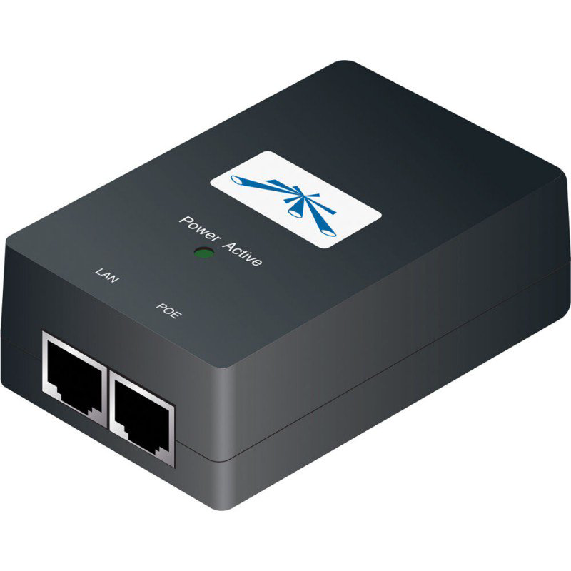 Инжектор PoE Ubiquiti GBE POE-48-24W-G черный купить,10480