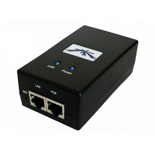 Инжектор PoE Ubiquiti POE-24-12W-G v2 черный