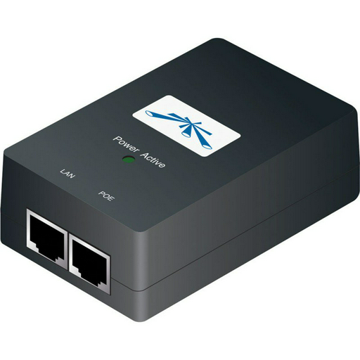Инжектор PoE Ubiquiti GBE POE-48-24W-G черный