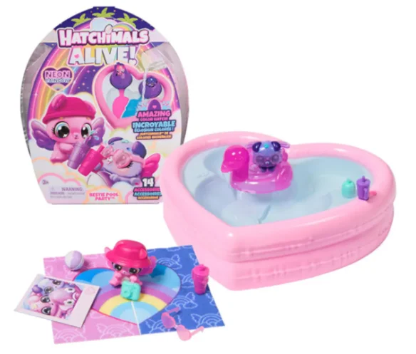 Игровой набор Hatchimals Alive Вечеринка у бассейна с подружками 1489940 - ForteMarket Игровой набор Hatchimals Alive Вечеринка у бассейна с подружками 1489940 купить,0