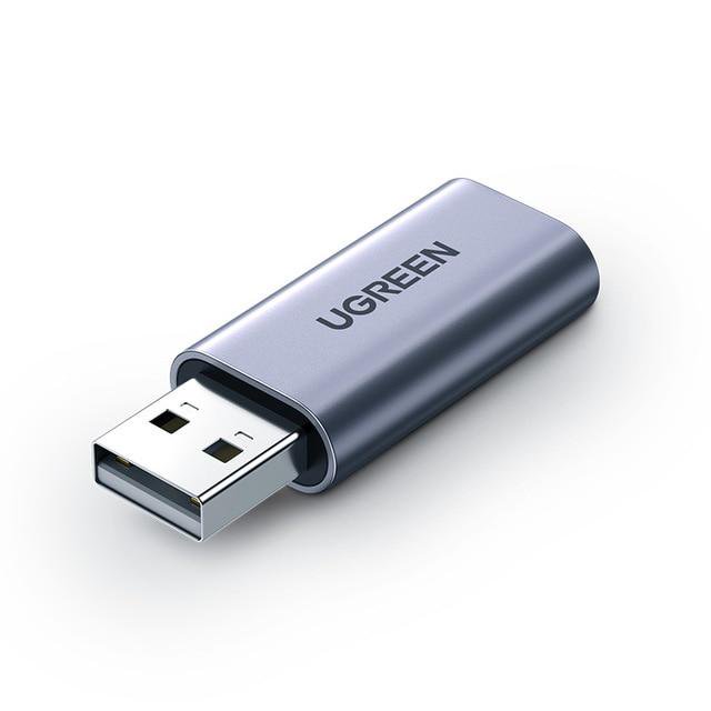 Адаптер Ugreen CM383 серебристый