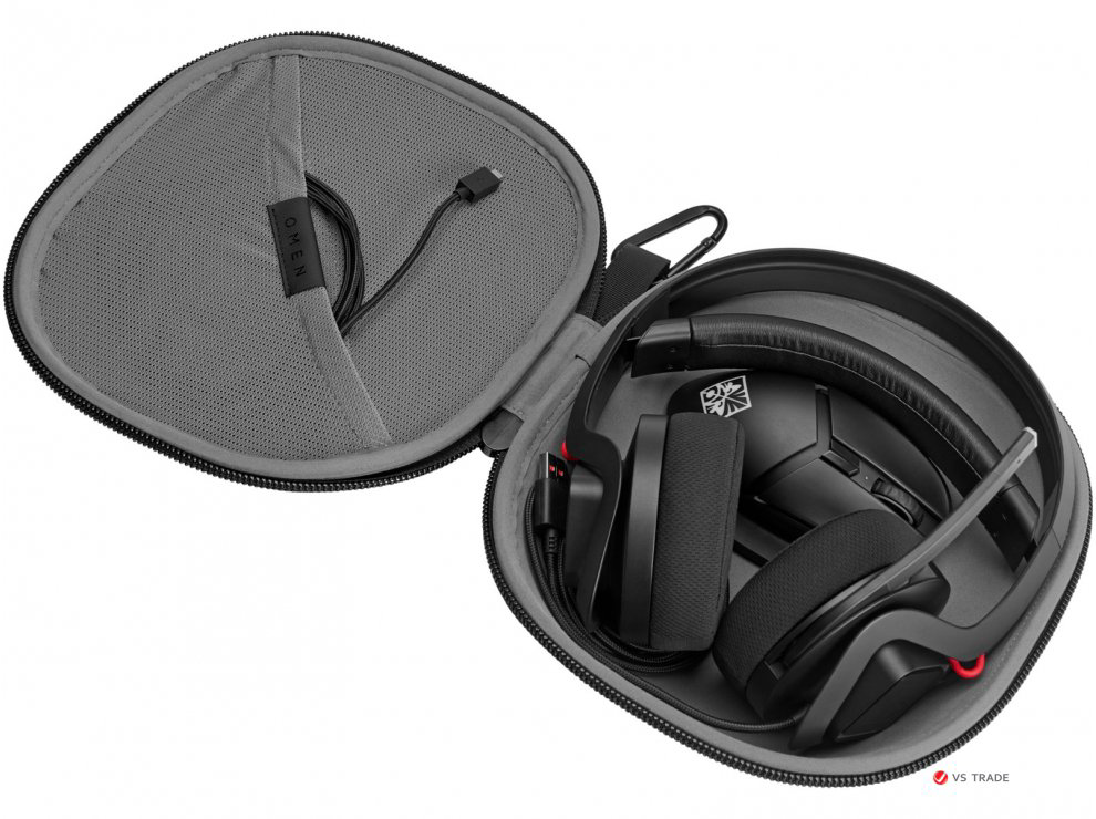 Чехол для наушников HP Omen Headset Case 7MT85AA черный купить,NaN