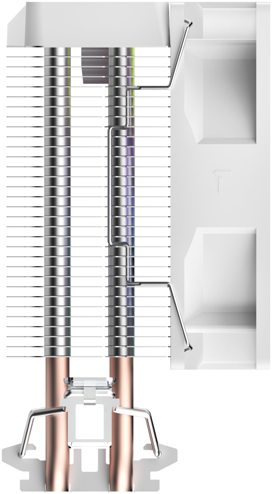 Кулер для процессора Ocypus Gamma A20 BK ARGB Gamma-A20-WH1AAWN00F-GL купить,NaN