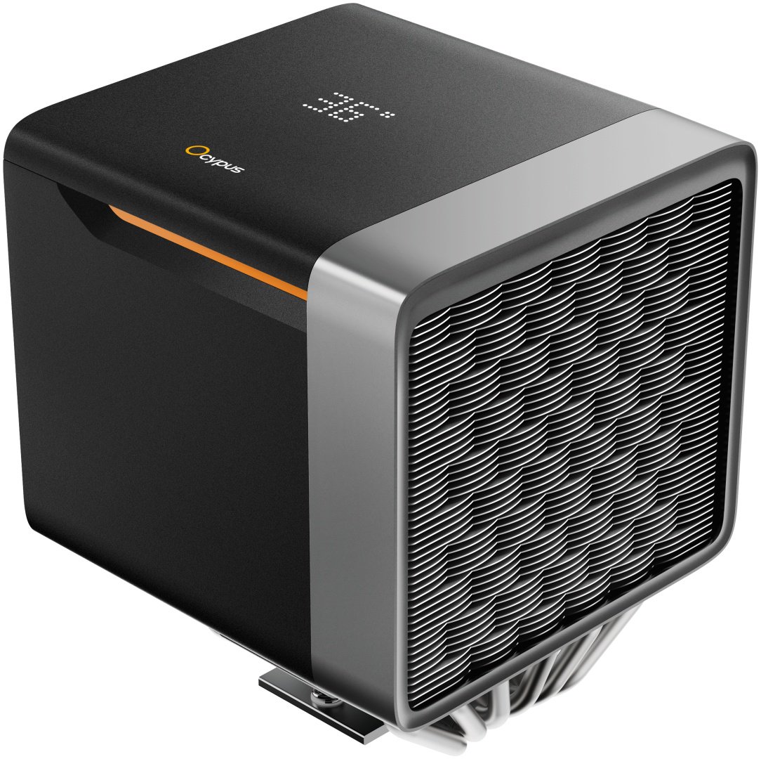 Кулер для процессора Ocypus Delta A62 EX BK Digital, Delta-A62-BK2NNWD00E-GL купить,NaN