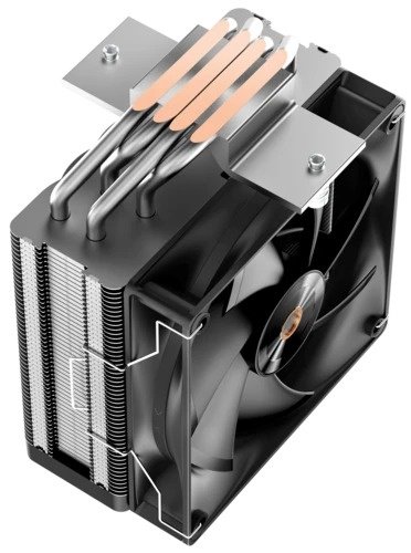 Кулер для процессора Ocypus Delta A40 Elite BK, Delta-A40-BK1NNWN00E-GL