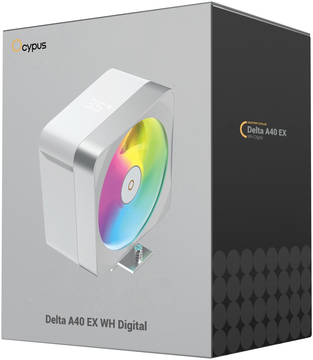 Кулер для процессора Ocypus Delta A40 EX, Delta-A40-WH1NAWD00E-GL купить,NaN