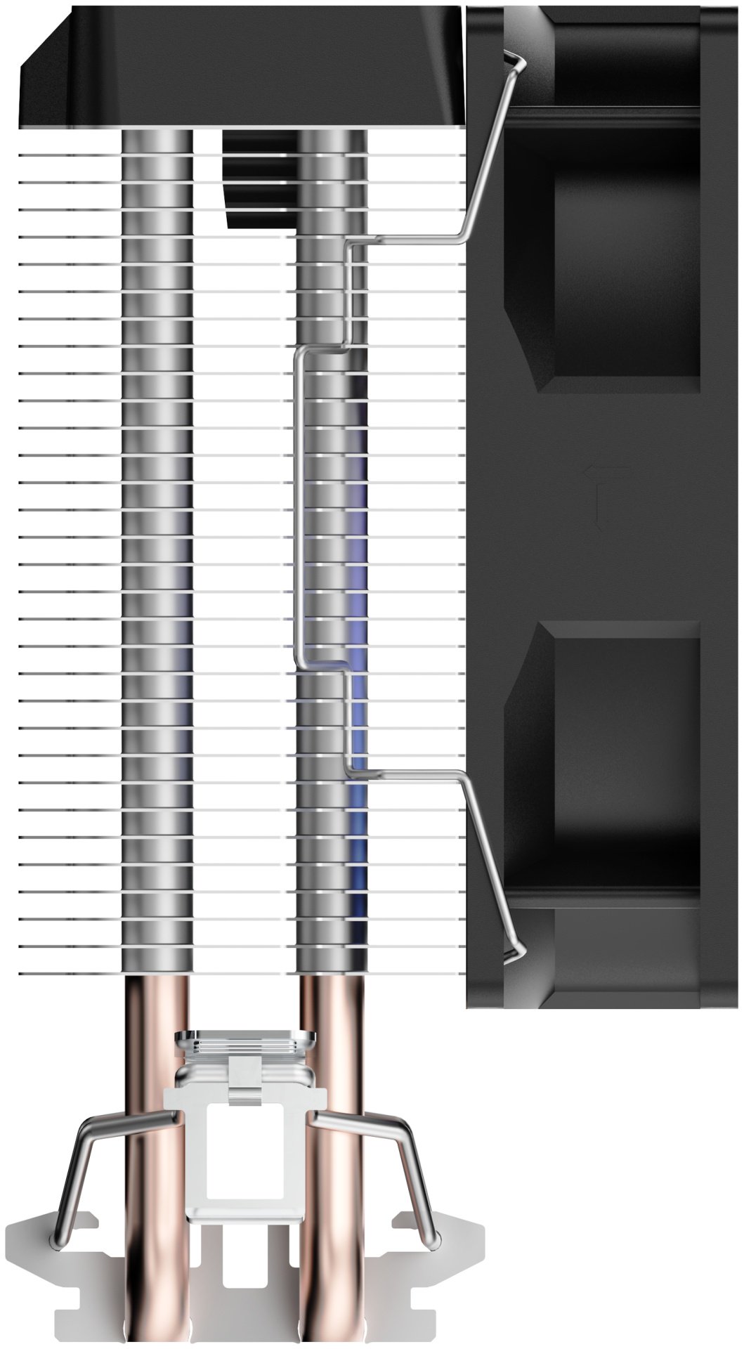 Кулер для процессора Ocypus Gamma A20 BK ARGB Gamma-A20-BK1AAWN00F-GL купить,NaN