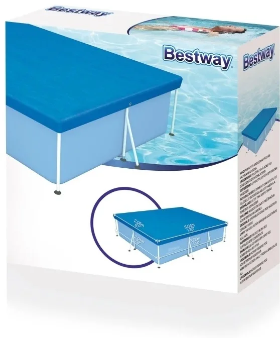 Тент для бассейна Bestway 58106 304x205 см купить,0