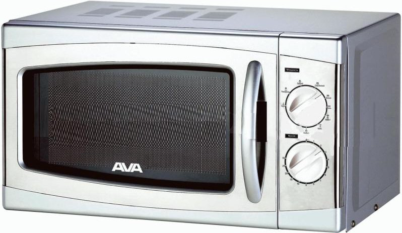 Микроволновая печь Ava Avm-20GS серебристая купить,NaN