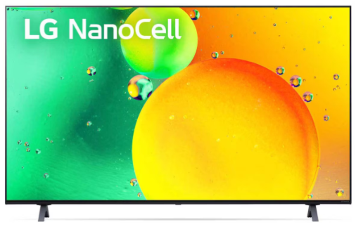 Телевизор 50" (127 см) LG 50NANO756QA NanoCell UHD Black