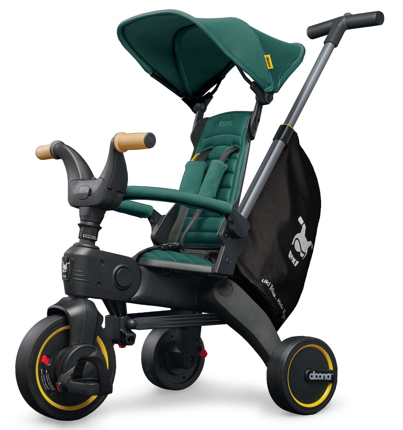 Велосипед складной SimpleParenting Doona Liki Trike S5 Racing Green зеленый