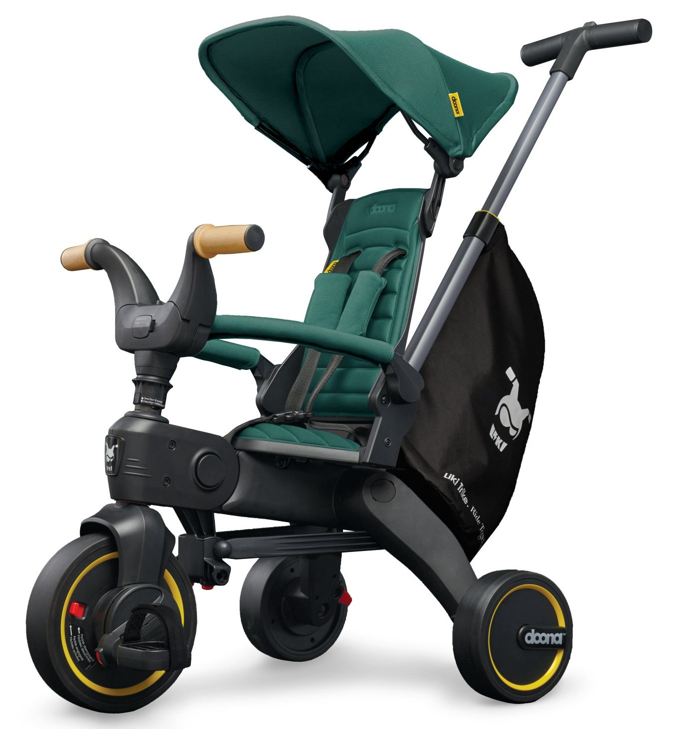 Велосипед складной SimpleParenting Doona Liki Trike S5 Racing Green зеленый купить,191990