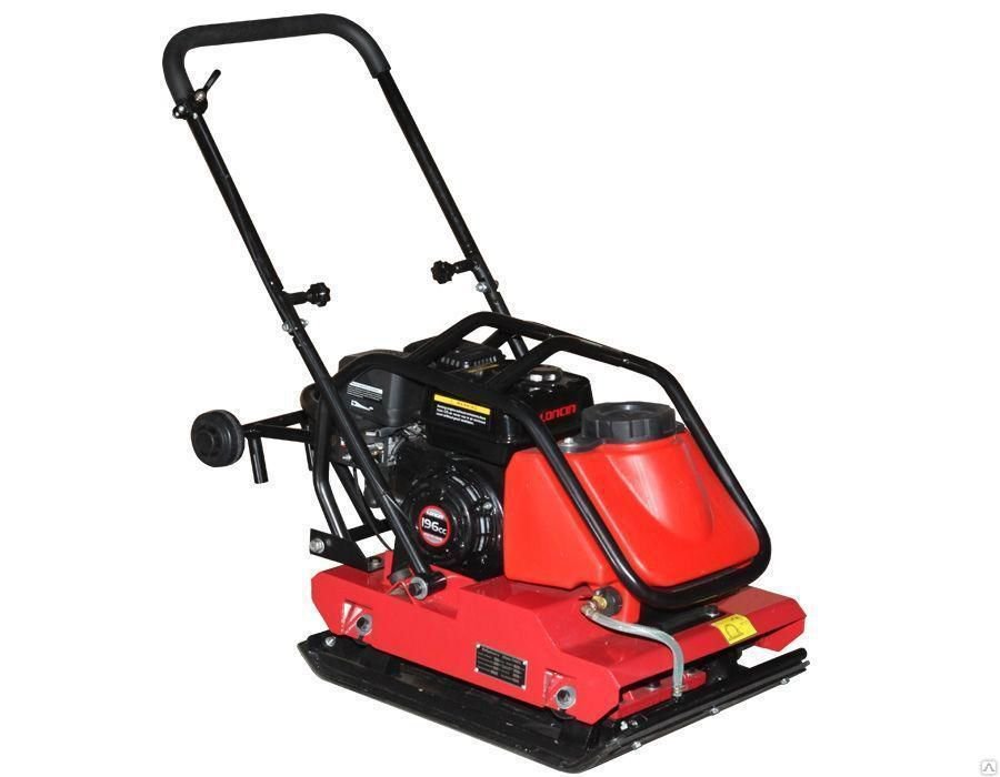 Виброплита Alteco C100TL красная