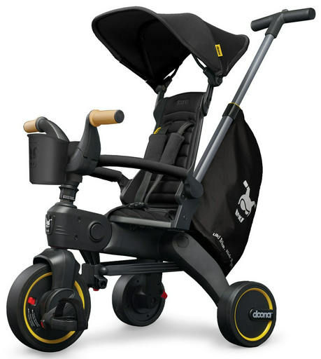 Велосипед складной SimpleParenting Doona Liki Trike S5 Nitro Black черный