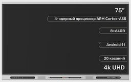 Интерактивная доска Dahua DHI-LPH75-ST420 75"