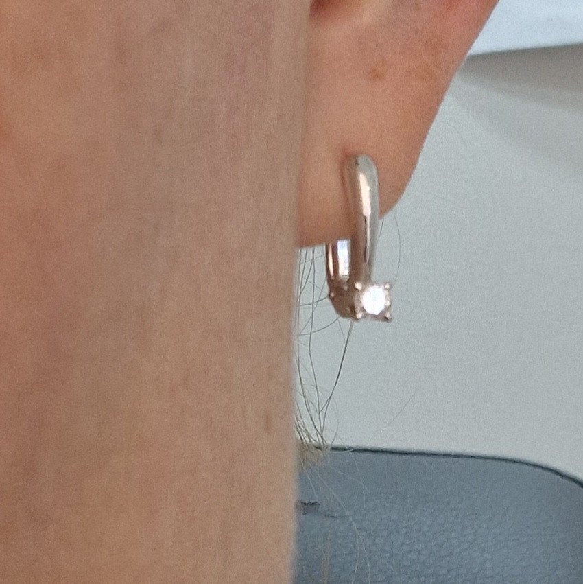 Серьги Deimantas 102926592 3,4гр 0,28ct. купить,NaN