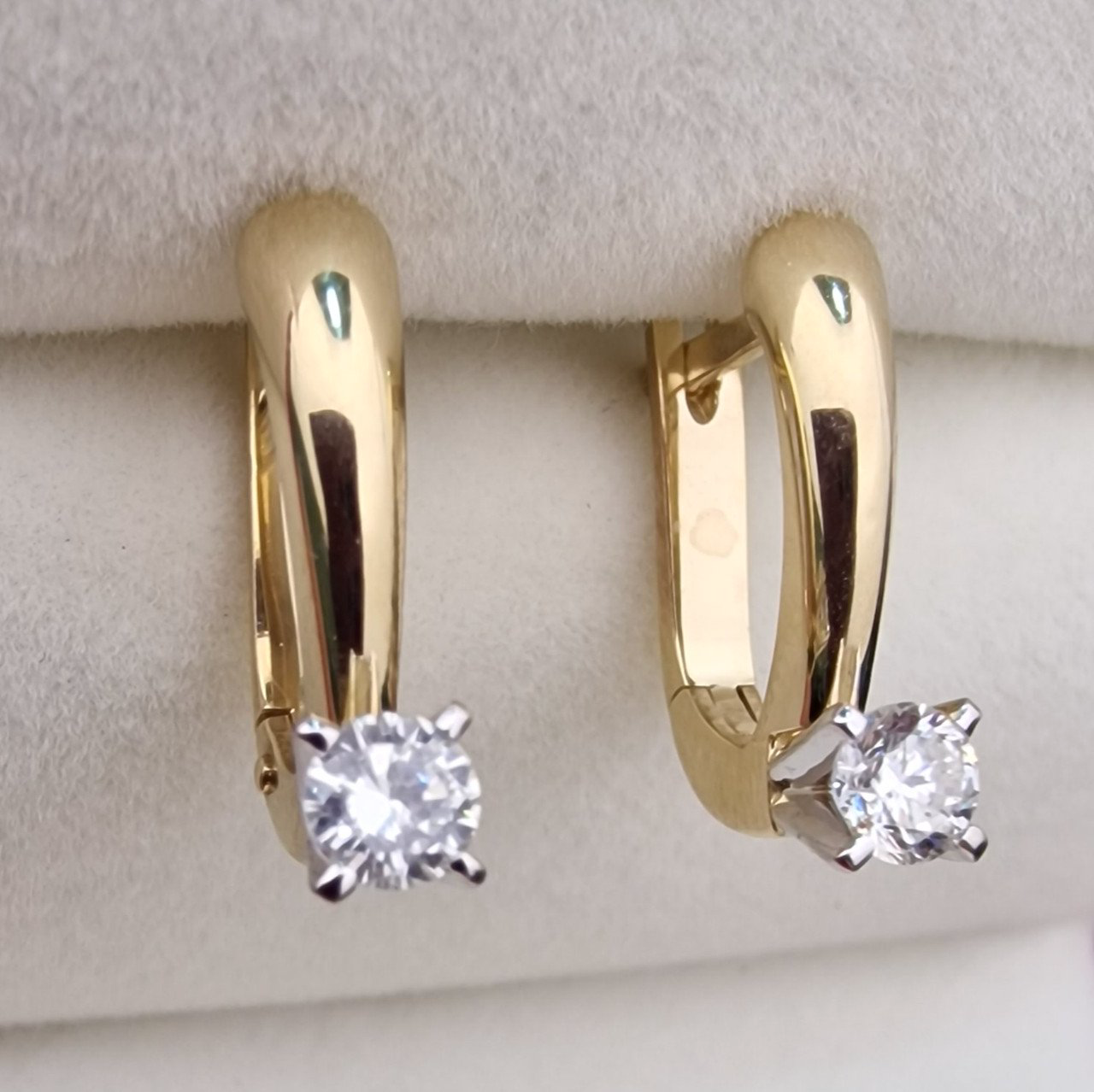 Серьги Deimantas 102926630 3,46гр 0,30ct. купить,NaN