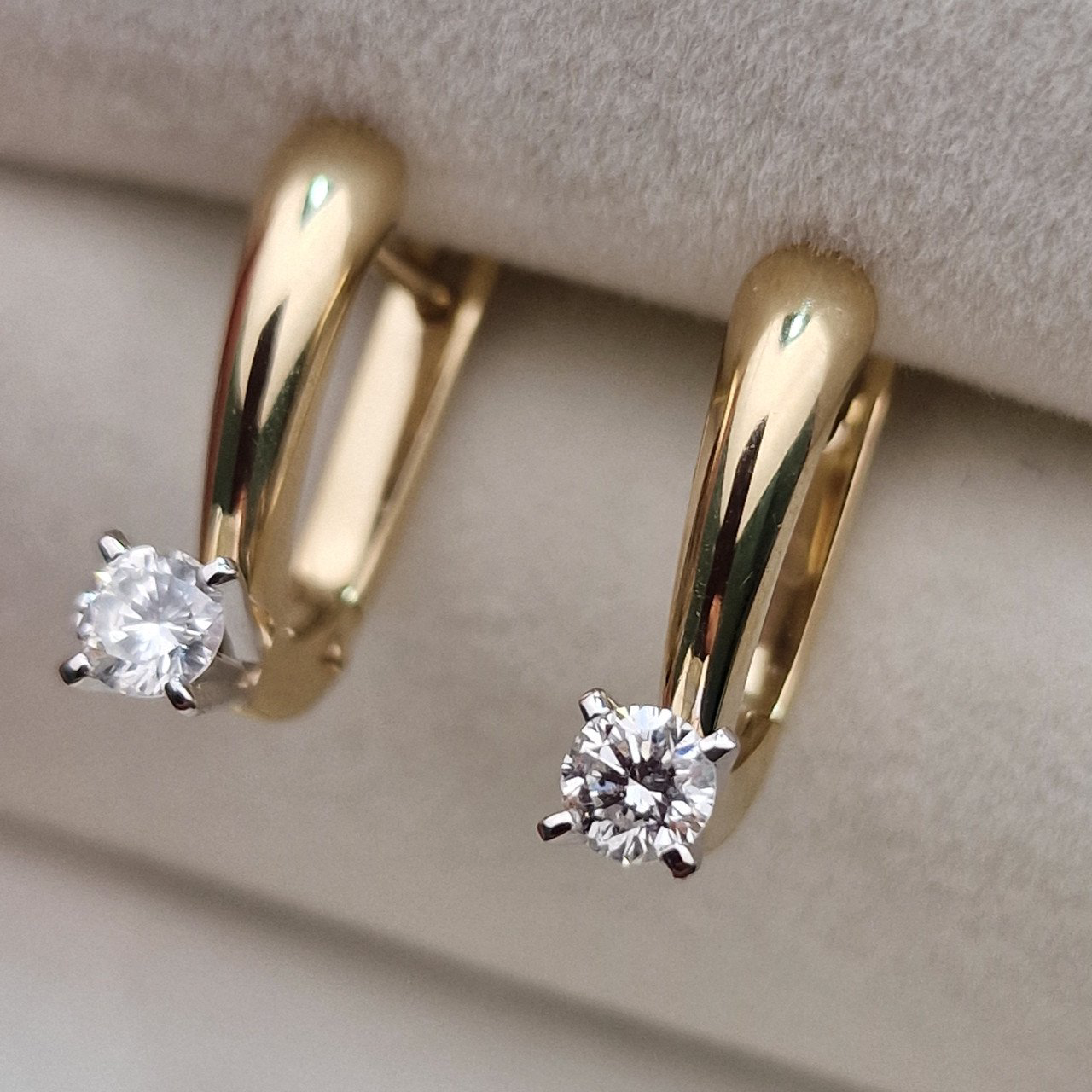 Серьги Deimantas 102926630 3,46гр 0,30ct. купить,NaN