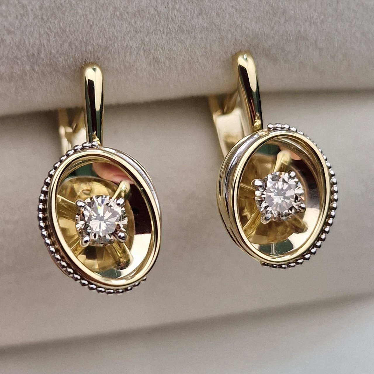 Серьги Deimantas 102927672 3,6гр 0,41ct. купить,NaN