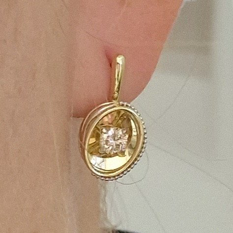 Серьги Deimantas 102927672 3,6гр 0,41ct. купить,NaN