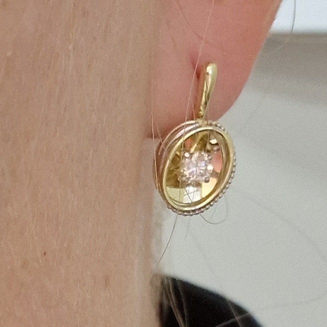 Серьги Deimantas 102927672 3,6гр 0,41ct. купить,NaN
