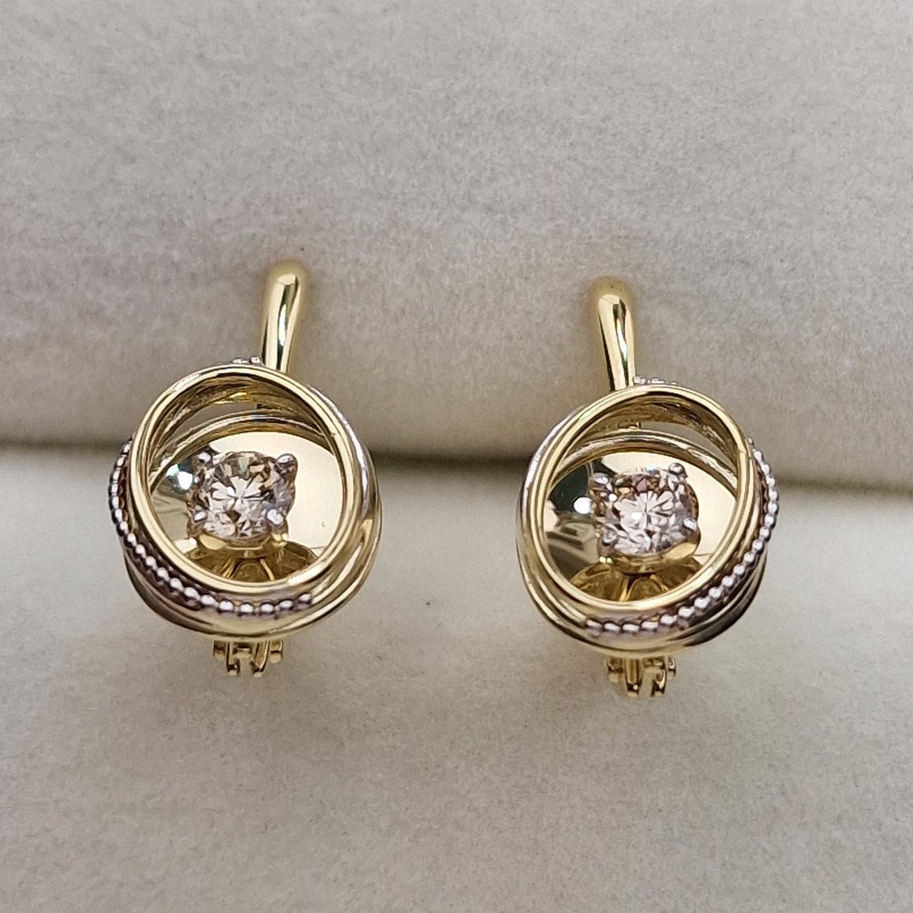 Серьги Deimantas 102927672 3,6гр 0,41ct. купить,NaN