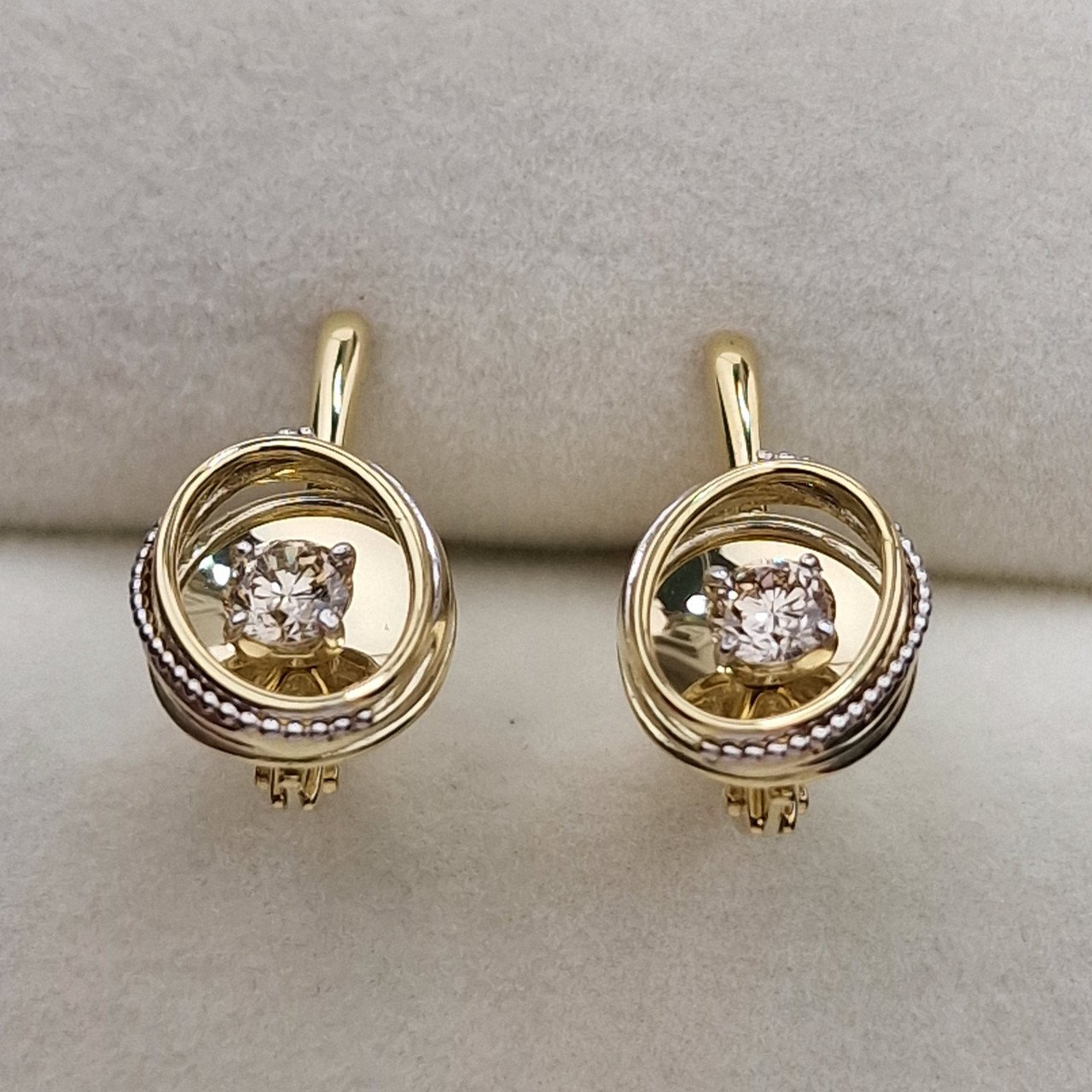 Серьги Deimantas 102927672 3,6гр 0,41ct. купить,NaN