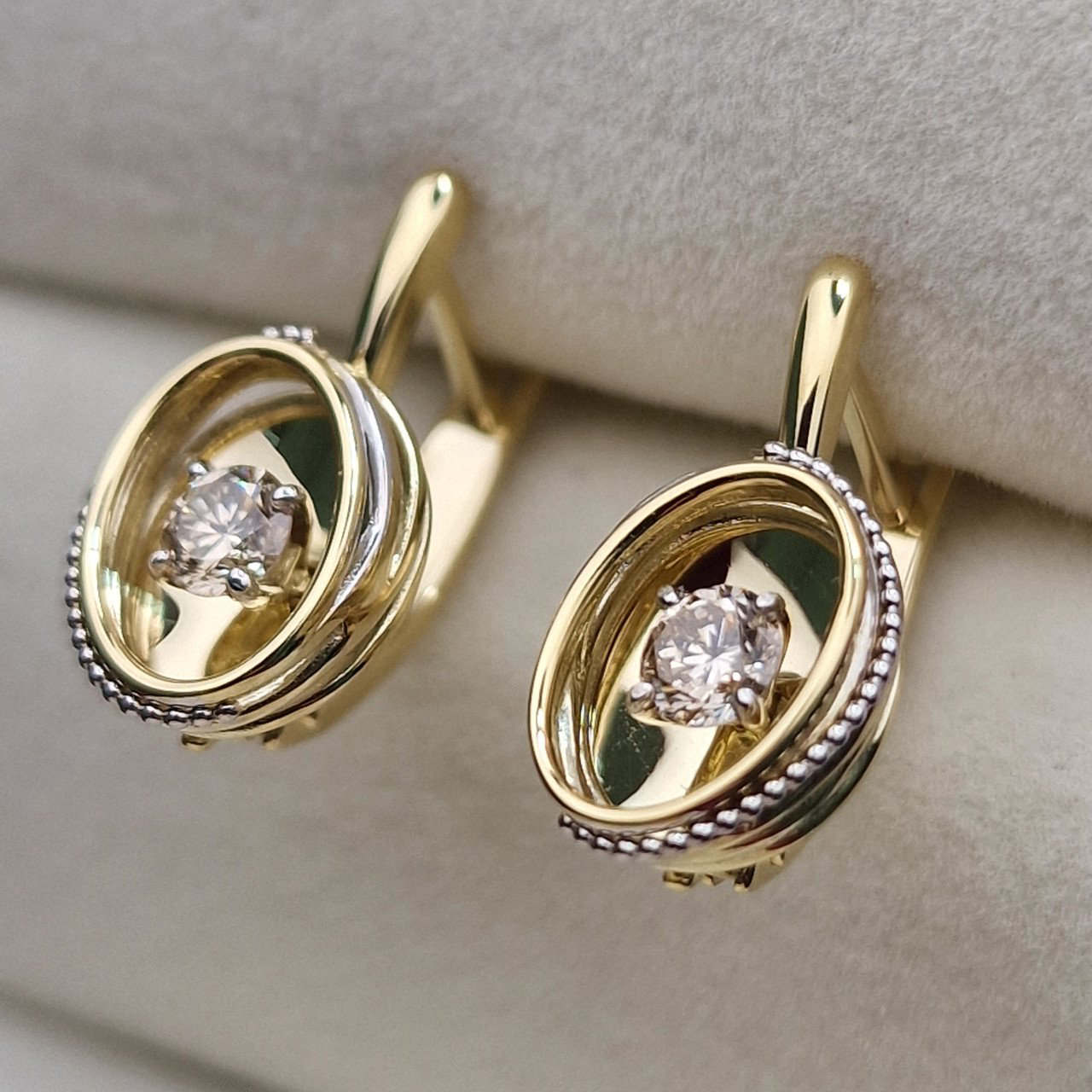 Серьги Deimantas 102927672 3,6гр 0,41ct. купить,NaN