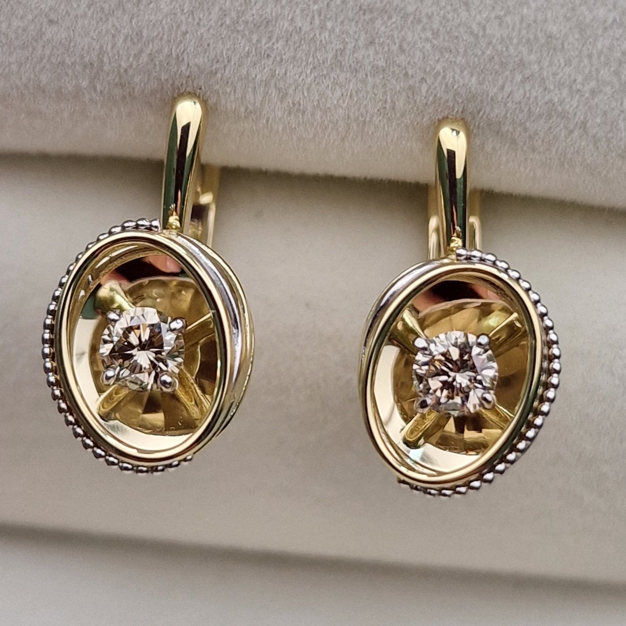 Серьги Deimantas 102927672 3,6гр 0,41ct. купить,NaN