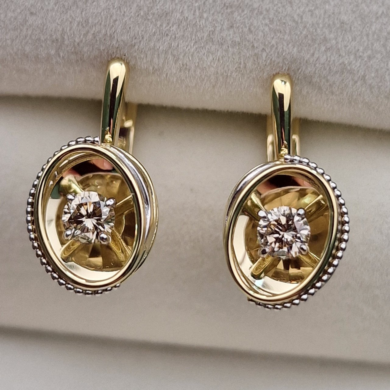 Серьги Deimantas 102927672 3,6гр 0,41ct. купить,NaN