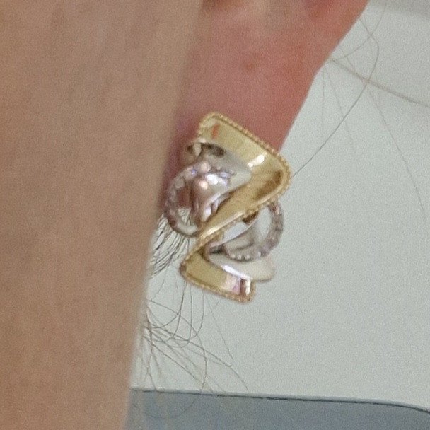 Серьги Deimantas 102927707 4,21гр 0,20ct. купить,NaN