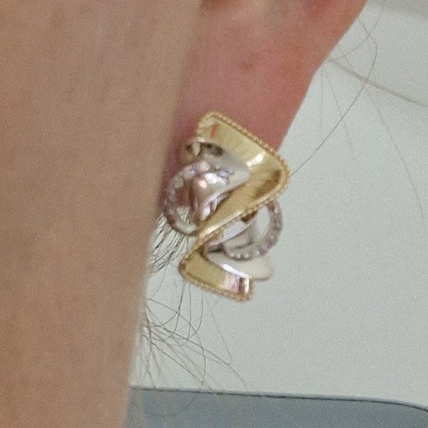 Серьги Deimantas 102927707 4,21гр 0,20ct. купить,NaN
