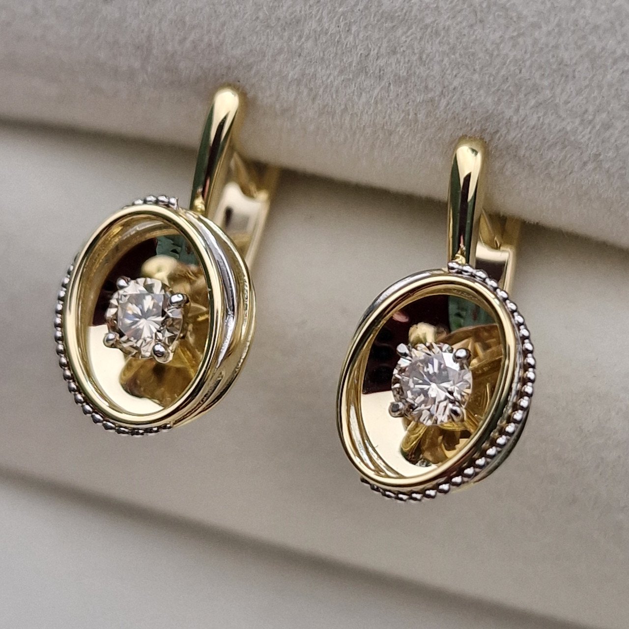 Серьги Deimantas 102927672 3,6гр 0,41ct. купить,NaN
