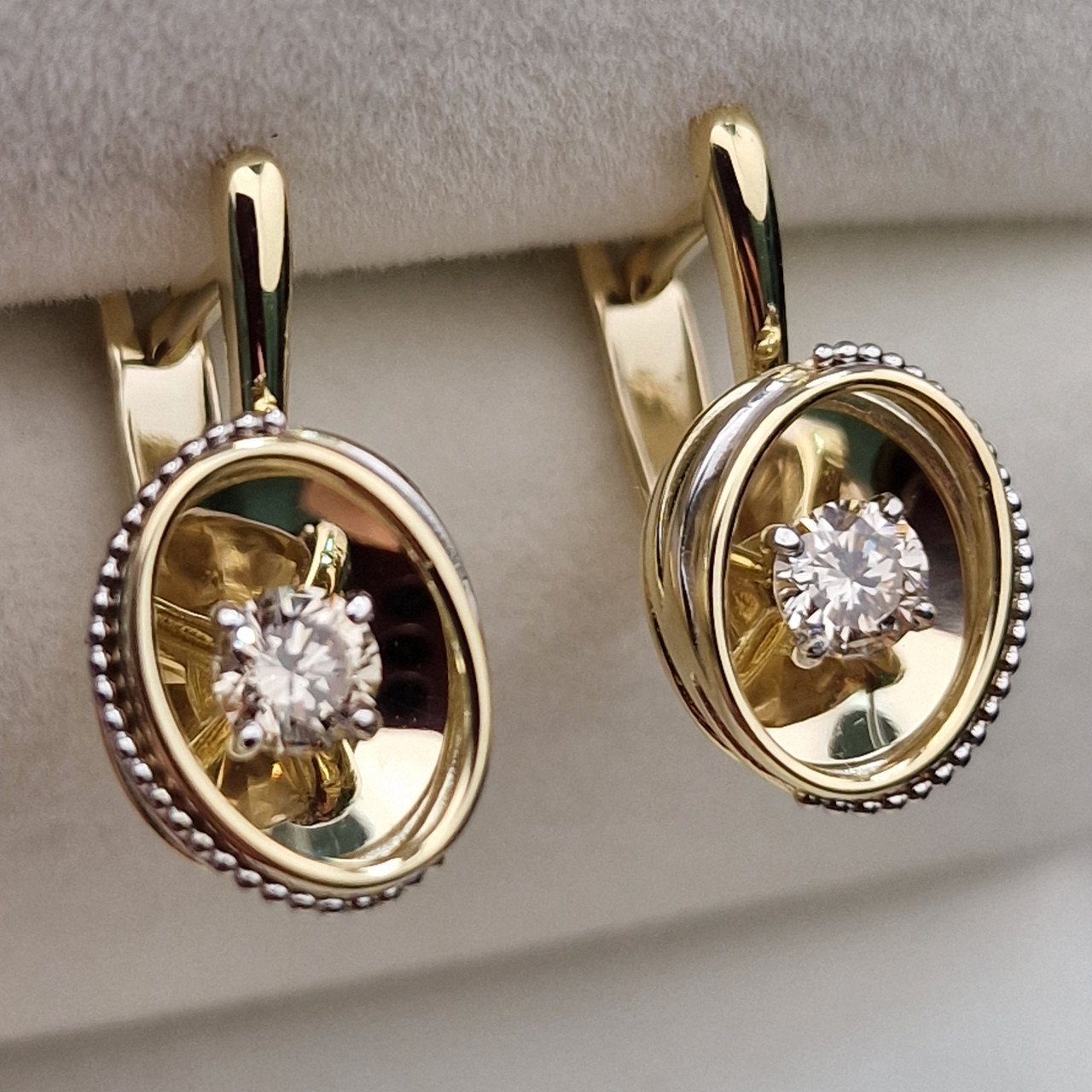 Серьги Deimantas 102927672 3,6гр 0,41ct. купить,NaN