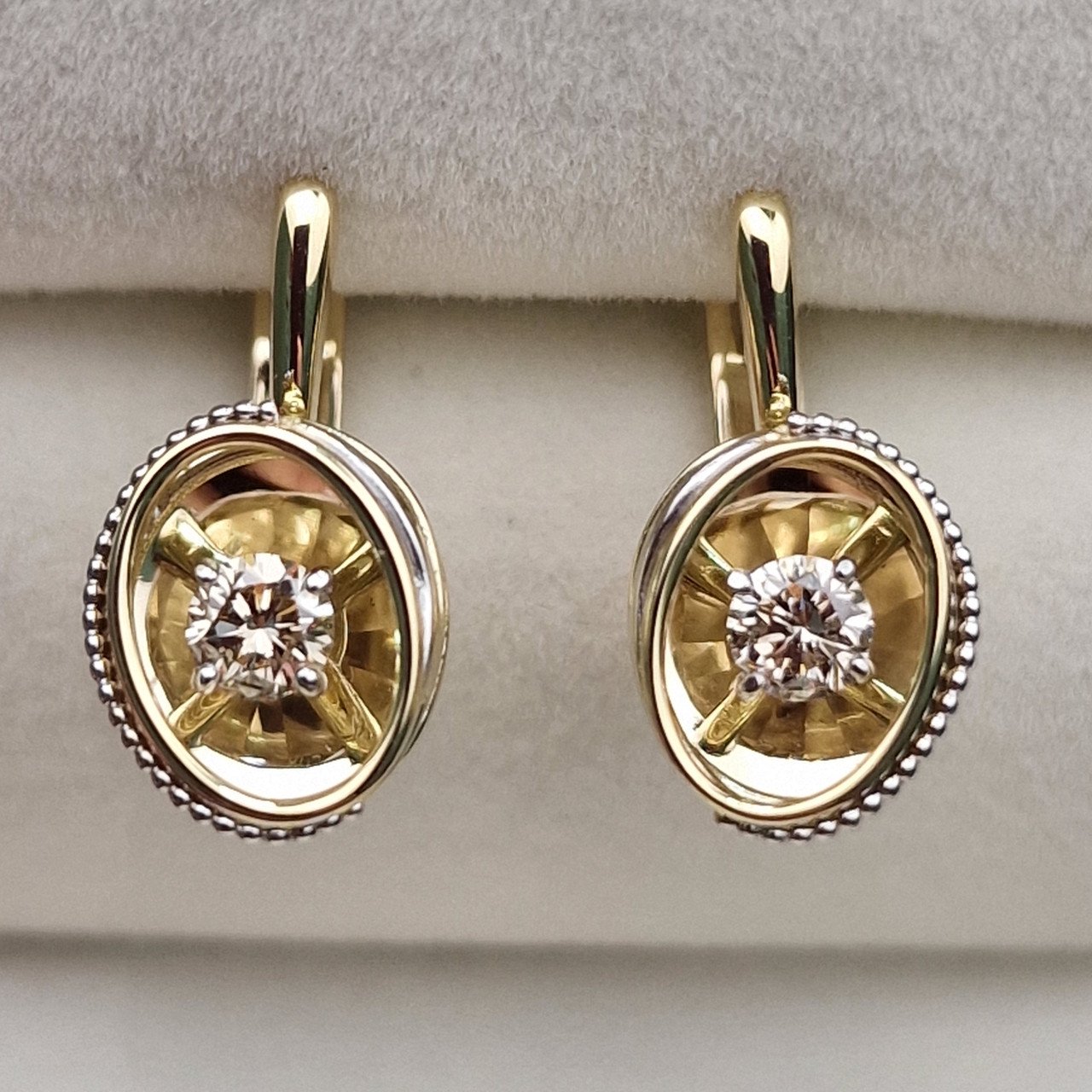 Серьги Deimantas 102927672 3,6гр 0,41ct. купить,NaN