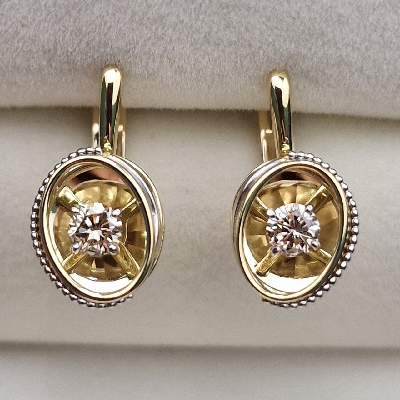 Серьги Deimantas 102927672 3,6гр 0,41ct. купить,NaN