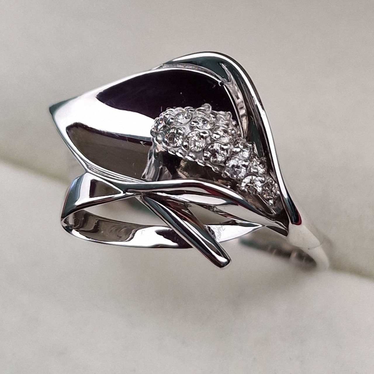 Кольцо Deimantas 102927657 17,5р 3,35гр 0,10ct. купить,NaN