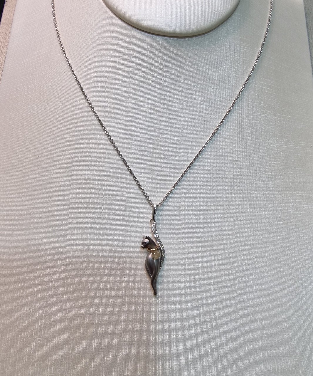 Колье Deimantas 102927735 45см 3,07гр 0,12ct. купить,NaN