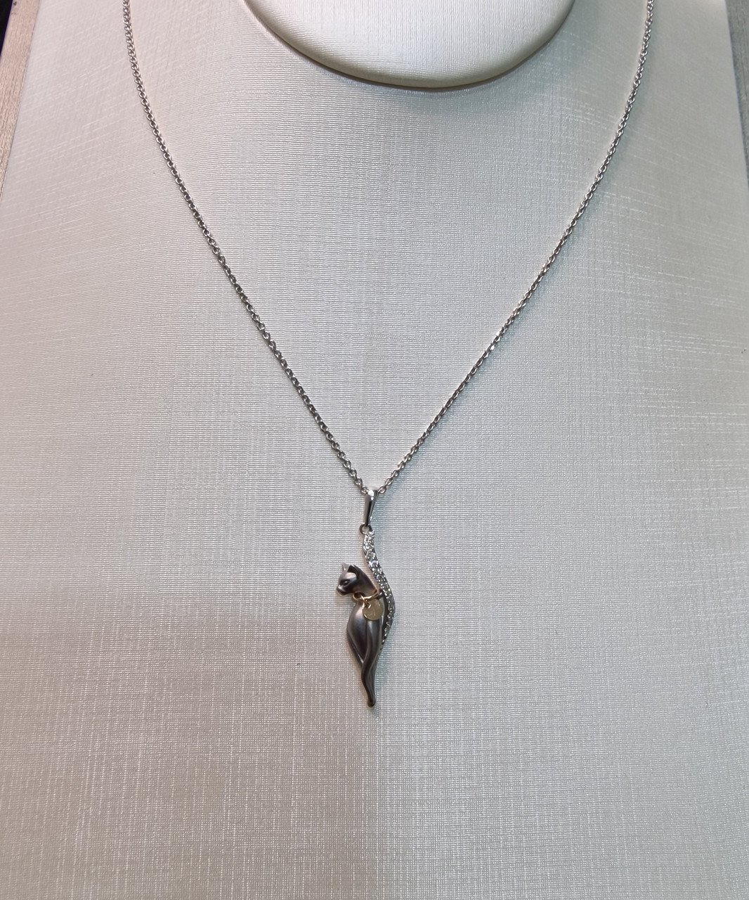 Колье Deimantas 102927735 45см 3,07гр 0,12ct. купить,NaN