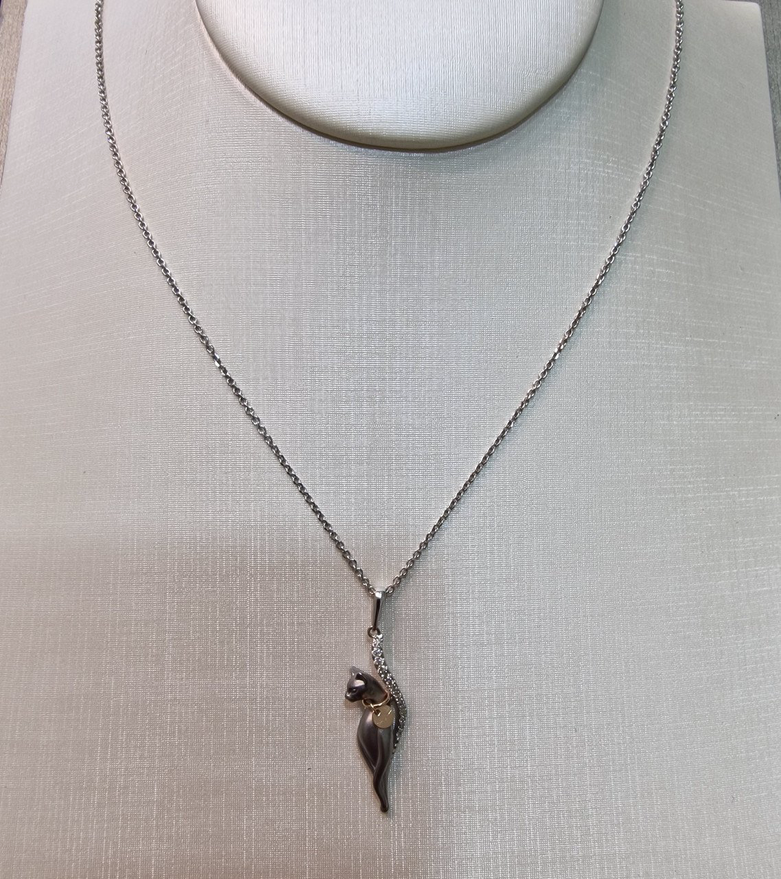 Колье Deimantas 102927735 45см 3,07гр 0,12ct. купить,NaN