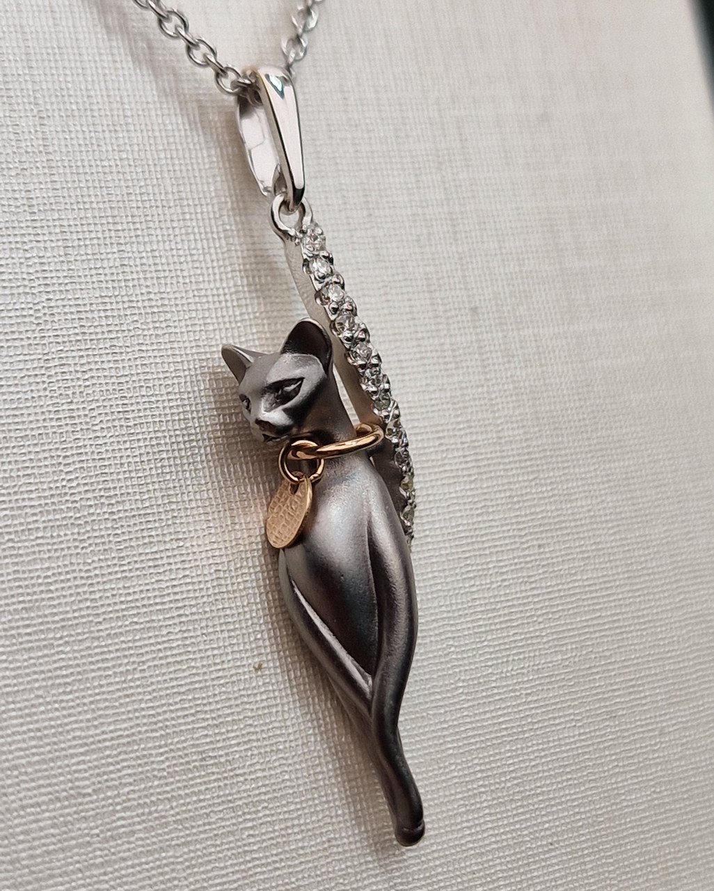 Колье Deimantas 102927735 45см 3,07гр 0,12ct. купить,NaN