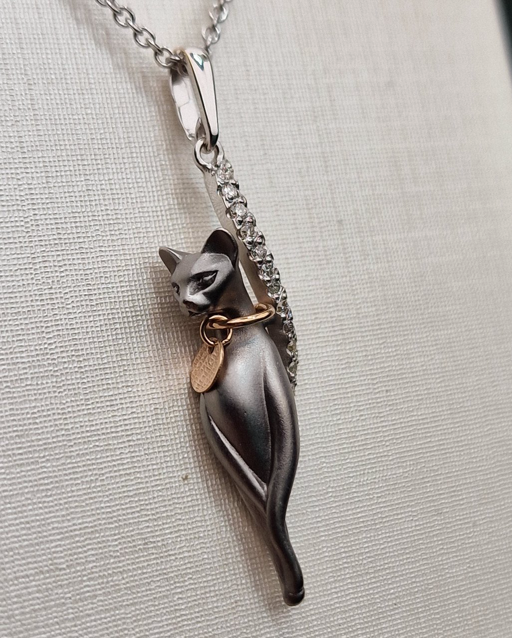 Колье Deimantas 102927735 45см 3,07гр 0,12ct. купить,NaN