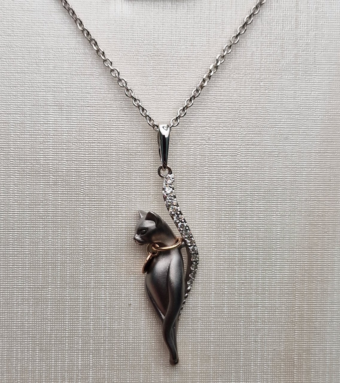 Колье Deimantas 102927735 45см 3,07гр 0,12ct. купить,NaN