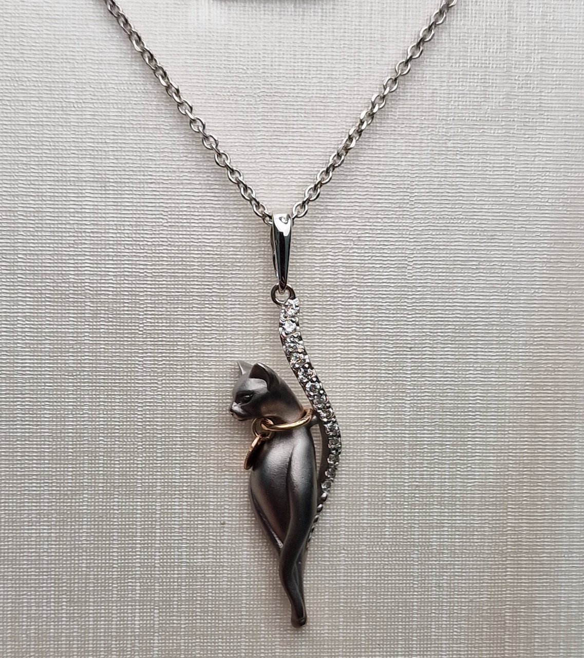 Колье Deimantas 102927735 45см 3,07гр 0,12ct. купить,NaN