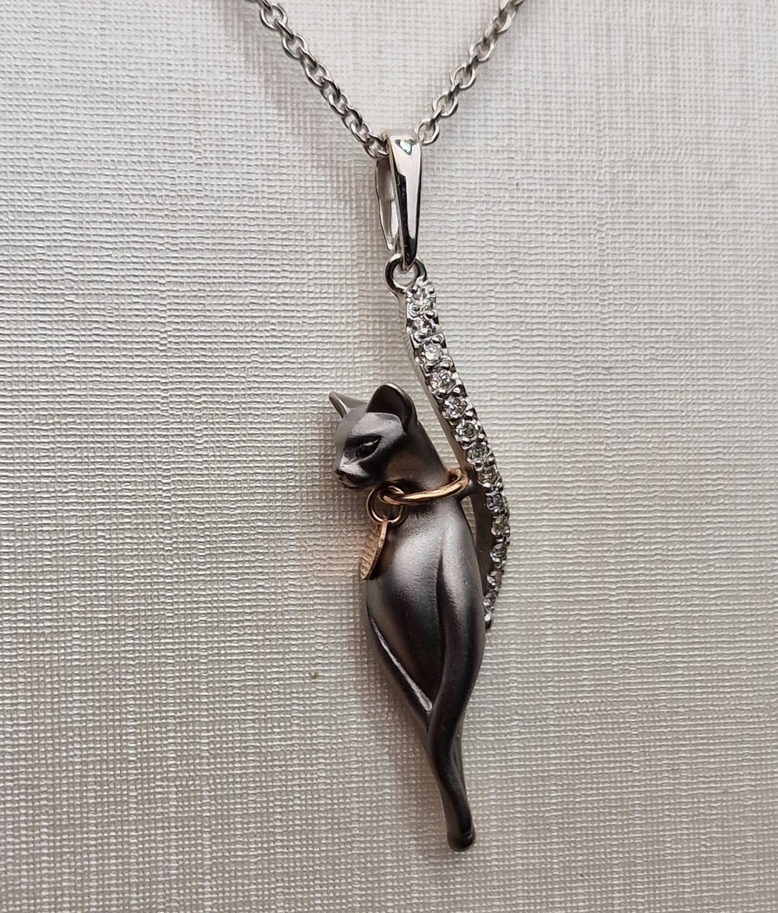 Колье Deimantas 102927735 45см 3,07гр 0,12ct. купить,NaN