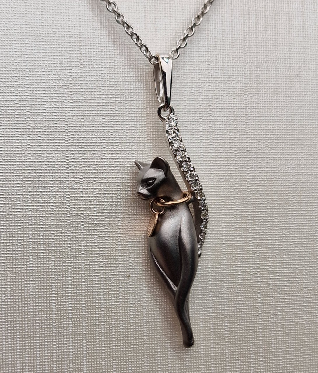 Колье Deimantas 102927735 45см 3,07гр 0,12ct. купить,NaN