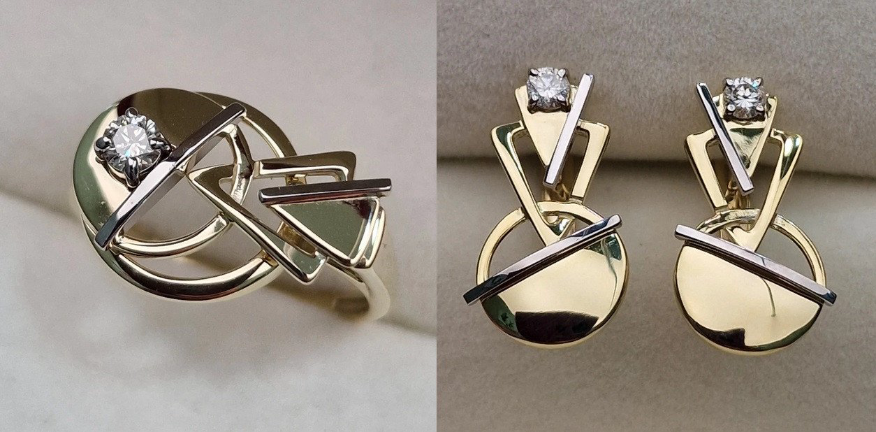 Комплект Deimantas 103000794 0,12ct 0,24ct. купить,NaN